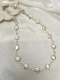 Freshwater Coin Pearl Necklace