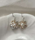 Freshwater Pearl Flower Earrings