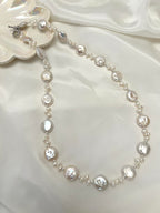 Freshwater Coin Pearl Necklace