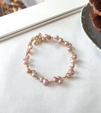 Blush Pink Freshwater Pearl Bracelet