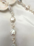 Freshwater Coin Pearl Necklace