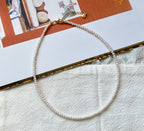 Classic White Pearl Necklace