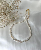 Tiny Baroque Freshwater Pearl Necklace | Approx. 4mm Irregular Pearls
