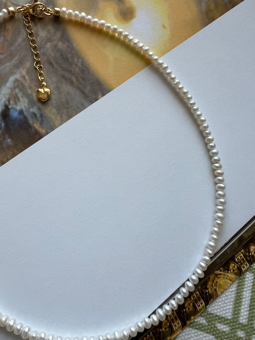 Classic White Pearl Necklace