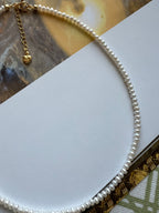 Classic White Pearl Necklace