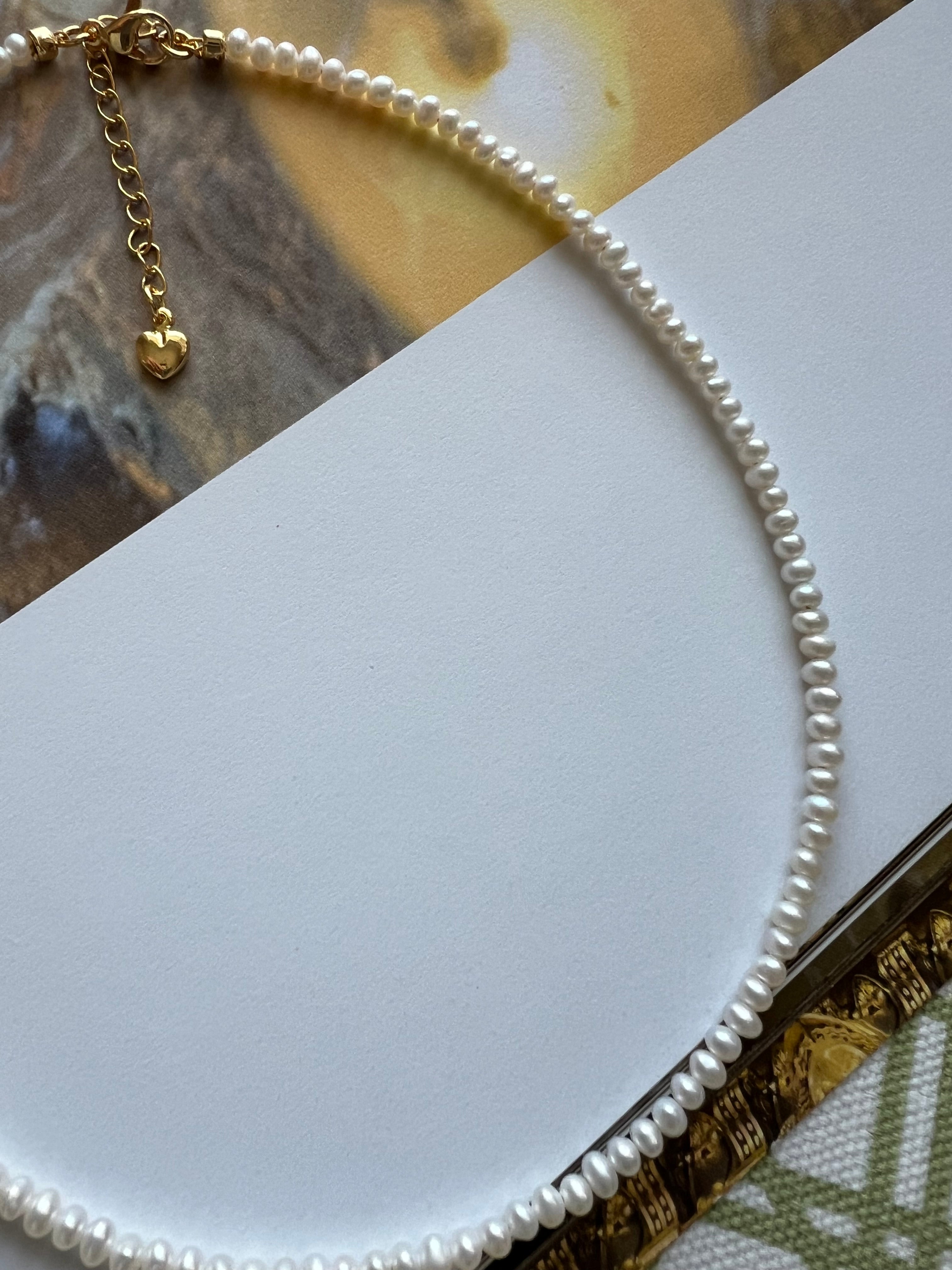 Classic White Pearl Necklace