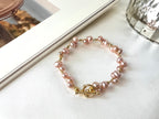Blush Pink Freshwater Pearl Bracelet