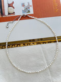 Dainty Baroque Keshi Pearl Necklace