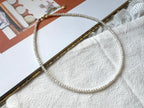 Classic White Pearl Necklace
