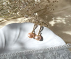 Vintage Freshwater Baroque Pearl Earrings