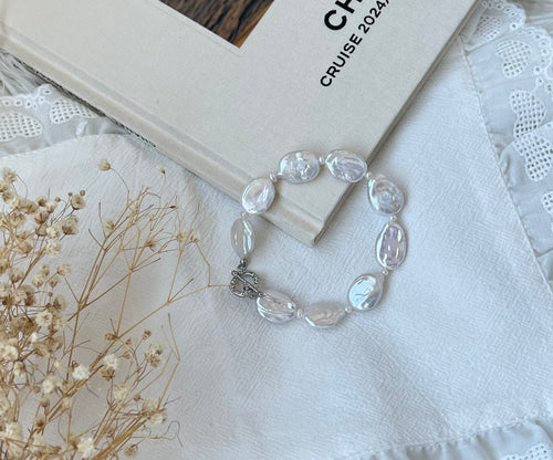 Baroque Pearl Bracelet | 12–13mm Large Pearls