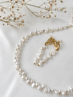 Tiny Baroque Freshwater Pearl Necklace | Approx. 4mm Irregular Pearls
