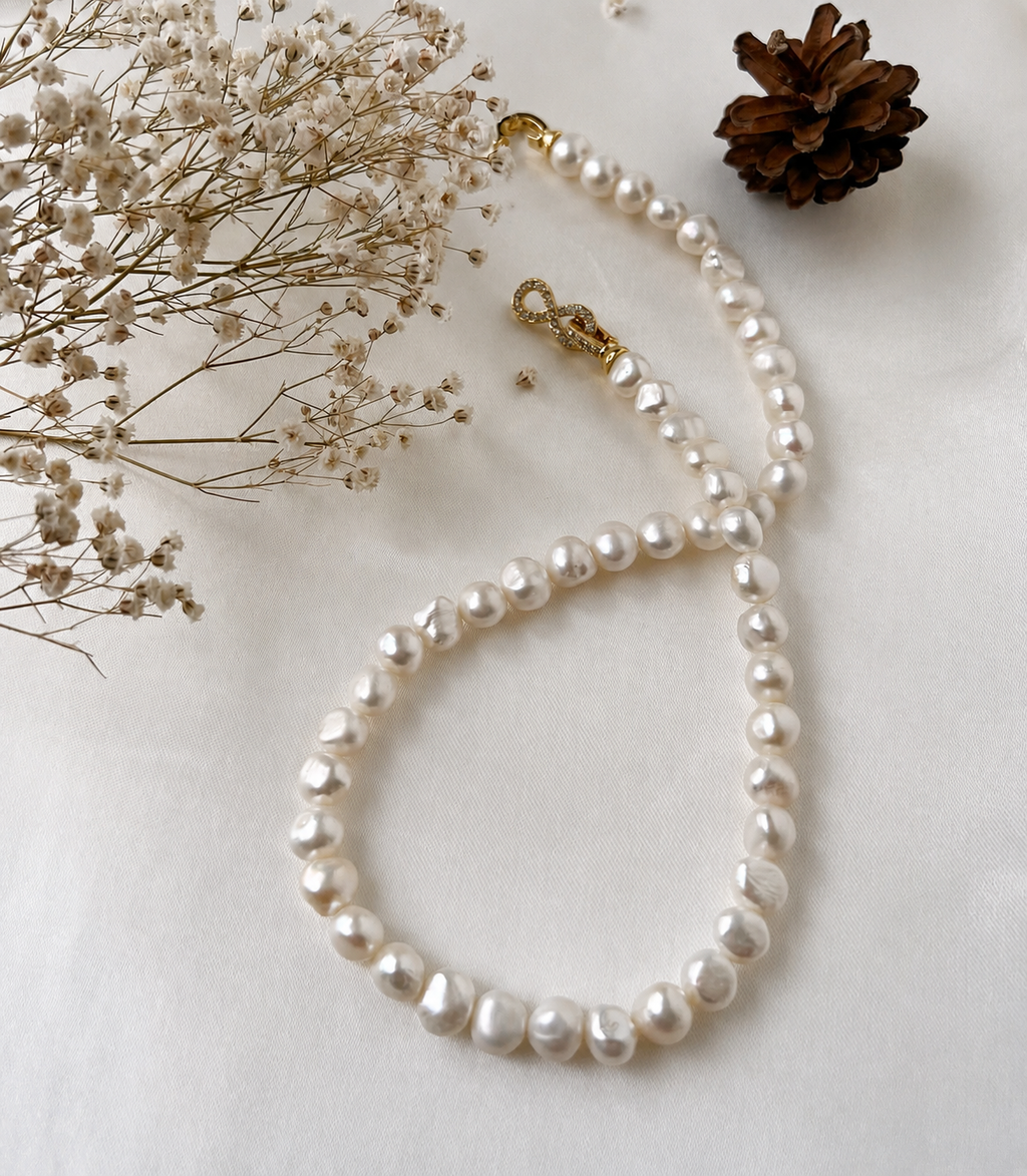 Freshwater Baroque Pearl Necklace