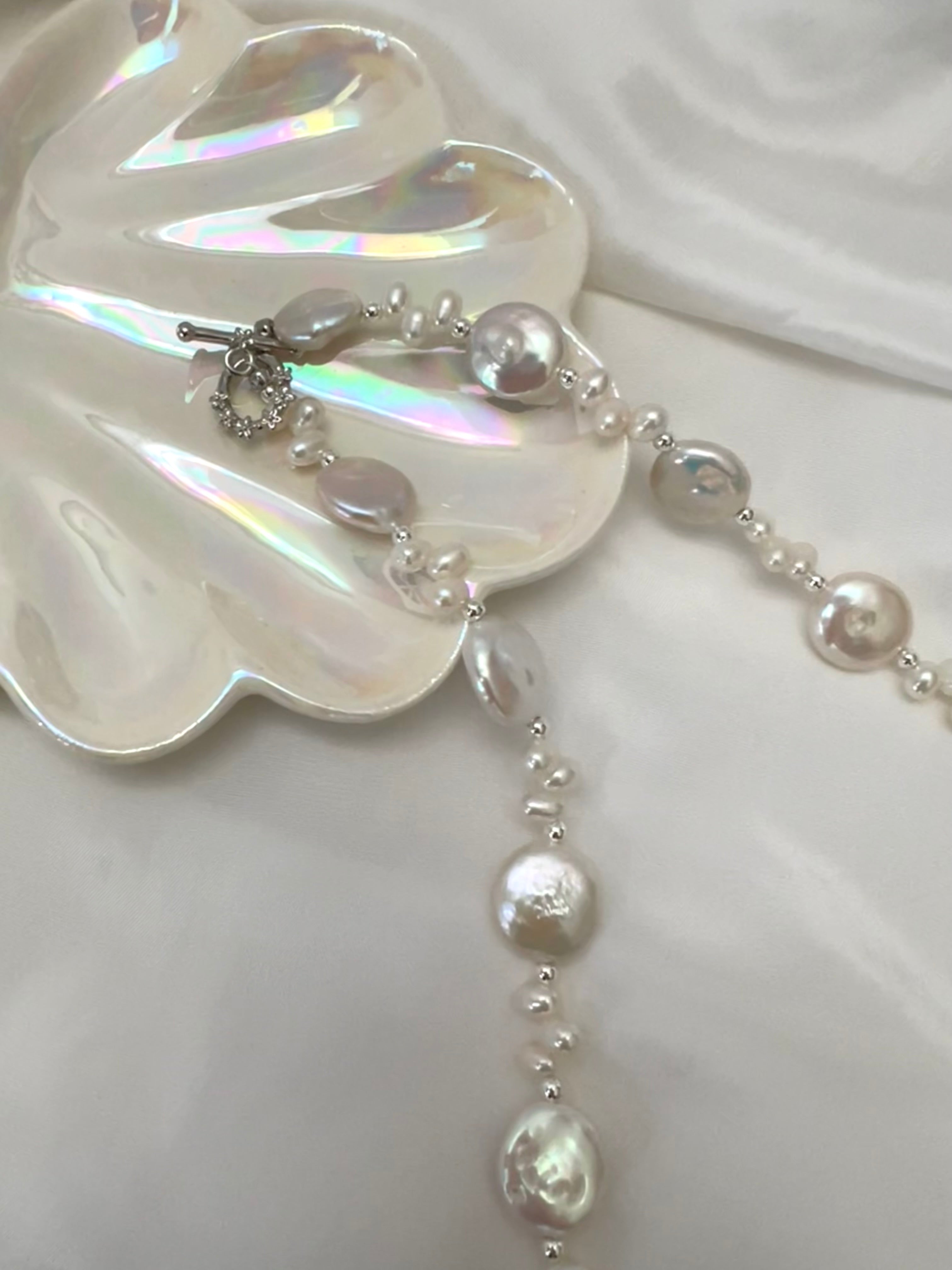 Freshwater Coin Pearl Necklace